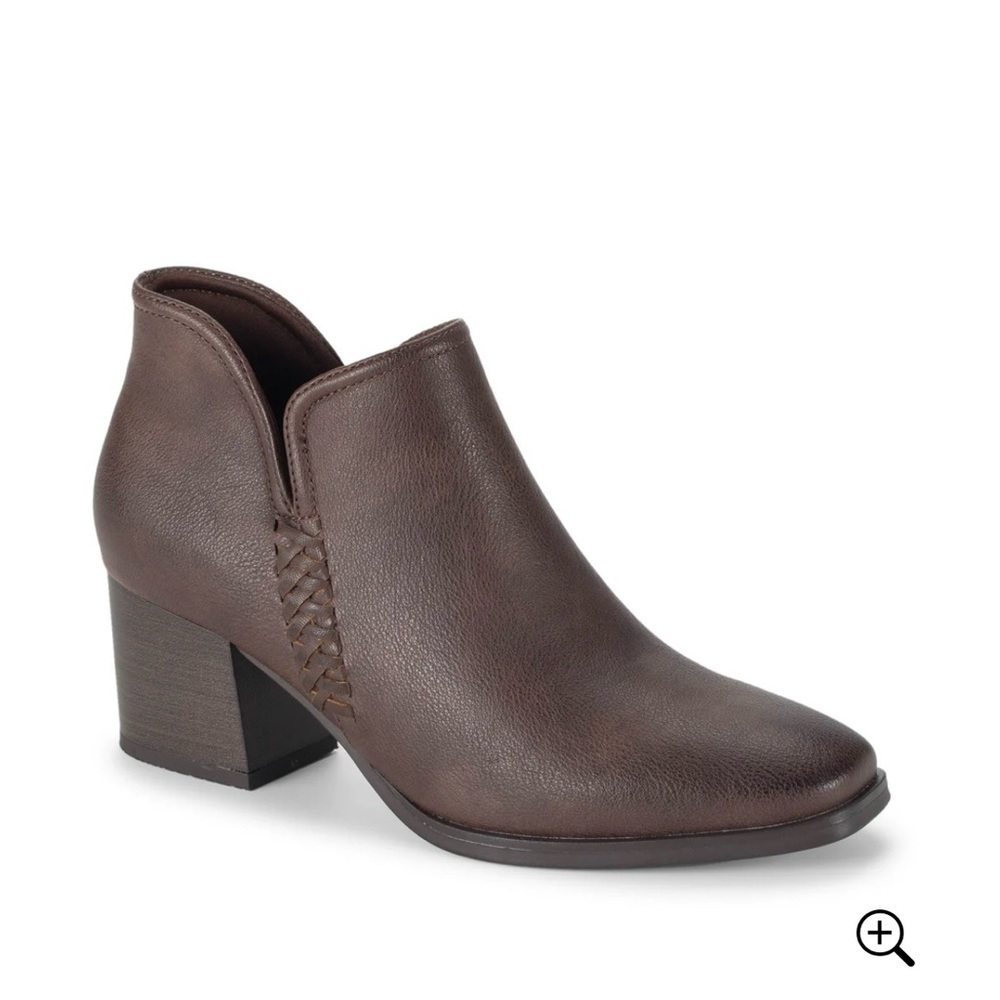 Brown Leather Ankle Boots